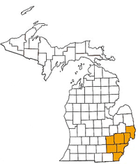 Southeast Michigan Land Conservancy Service Area