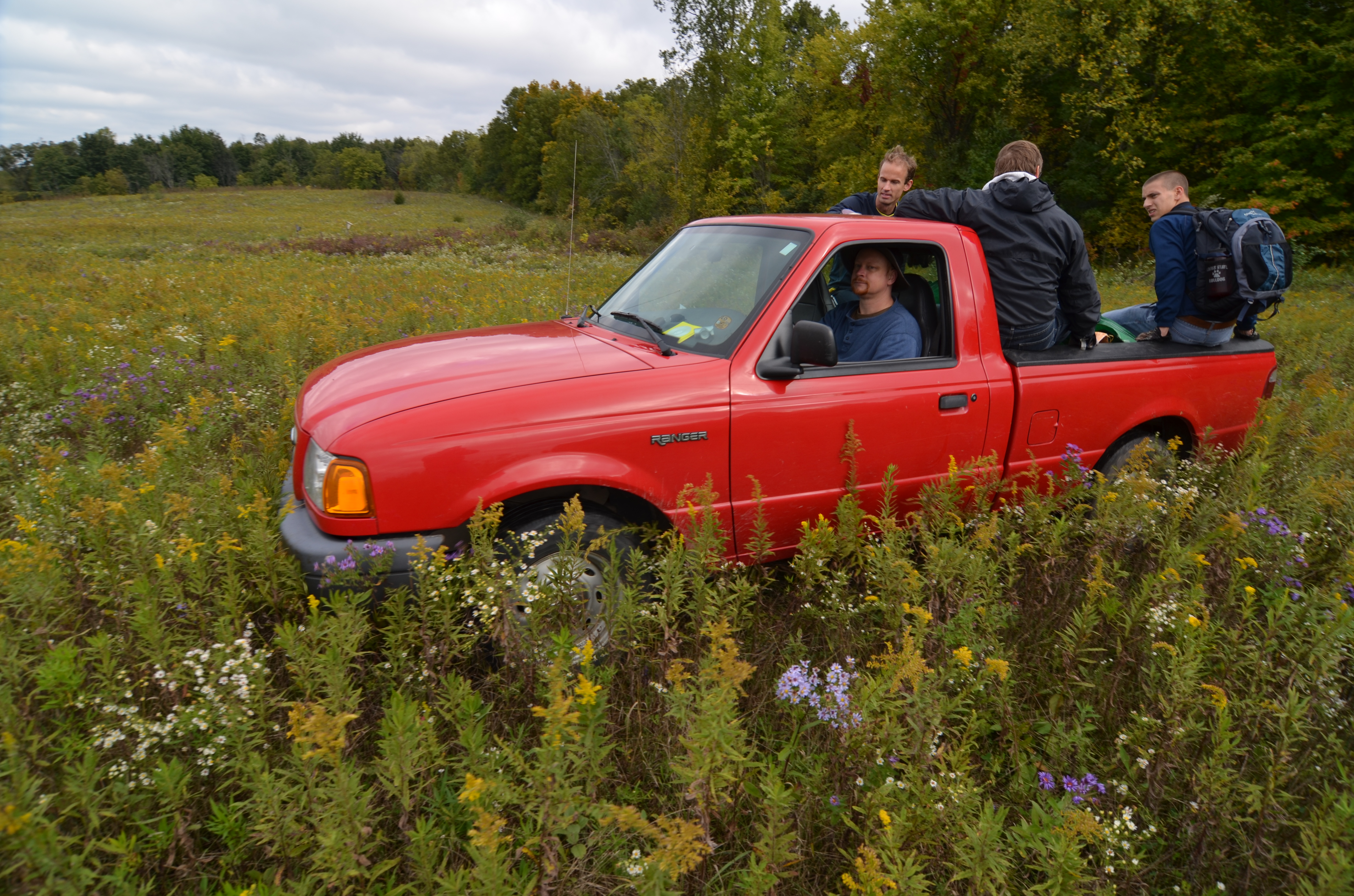 Red Truck Photo Credit C. Scott